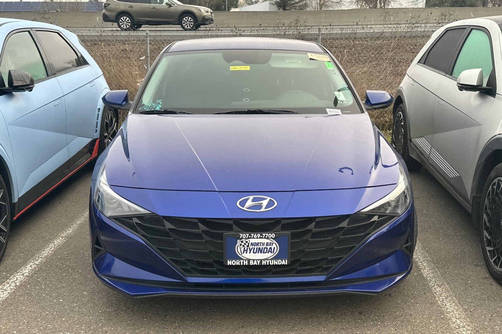 2022 Hyundai ELANTRA HYBRID Blue