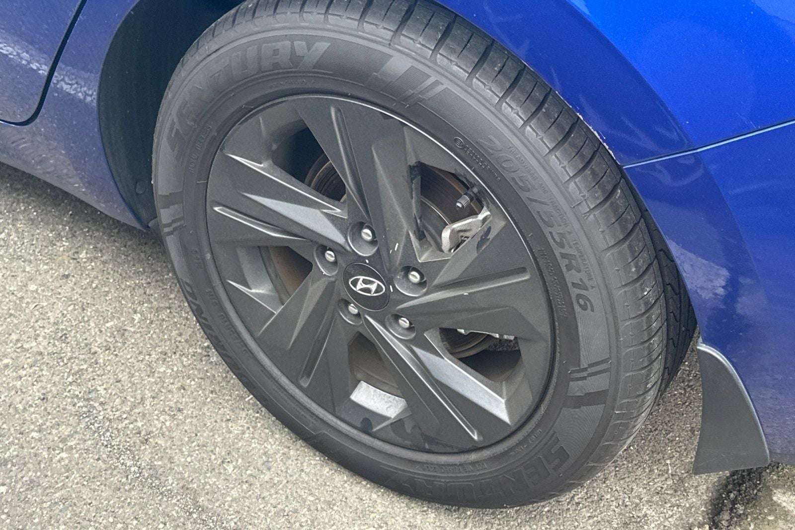 2022 Hyundai ELANTRA HYBRID Blue