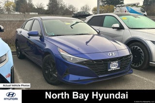 2022 Hyundai ELANTRA HYBRID Blue