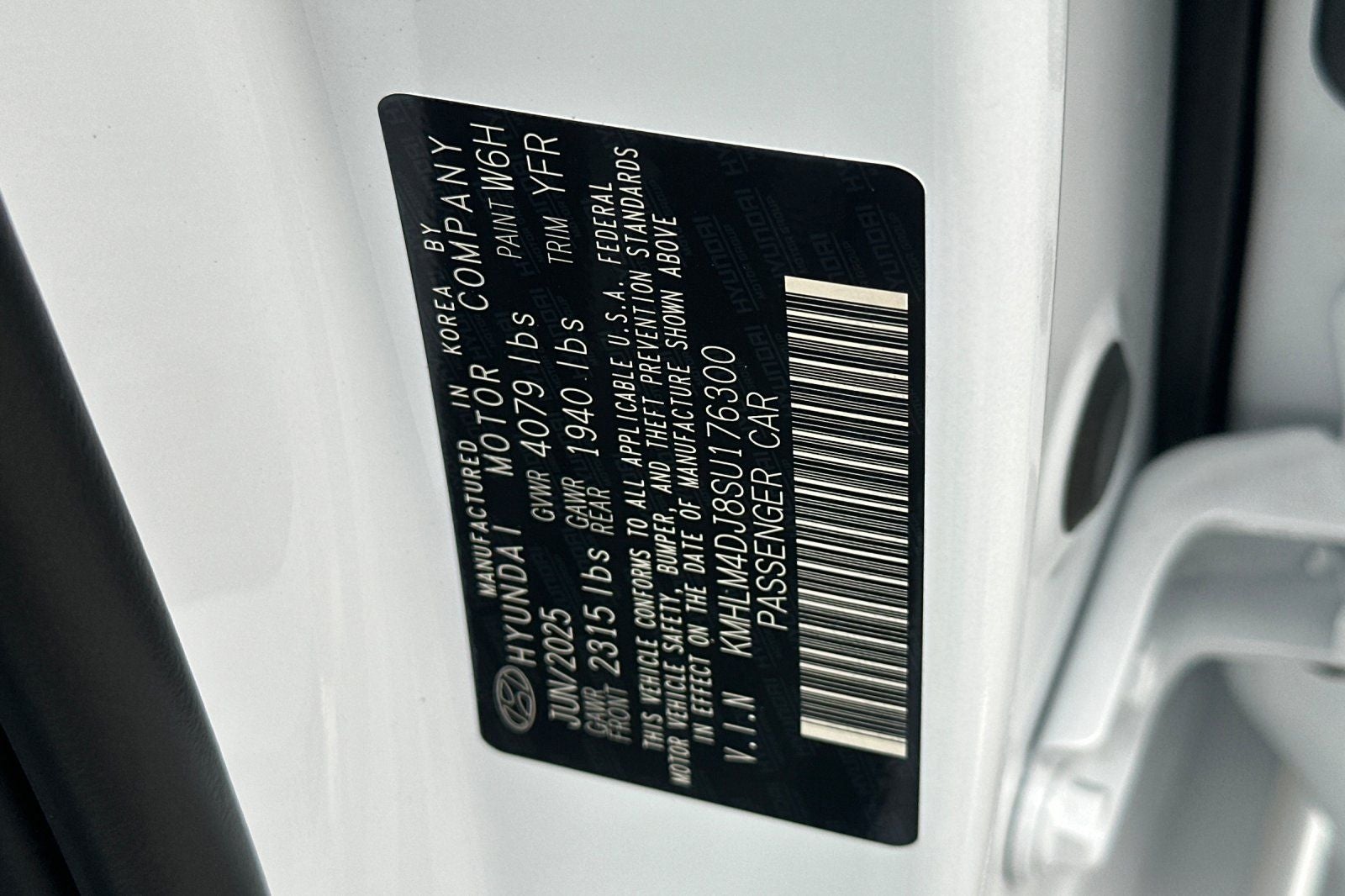 2025 Hyundai ELANTRA HYBRID SEL Sport