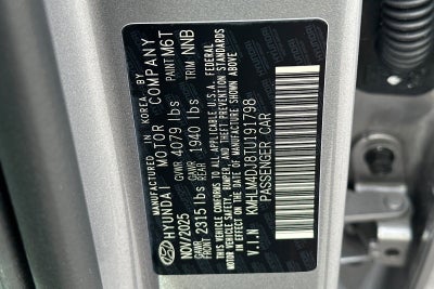 2026 Hyundai ELANTRA HYBRID Blue