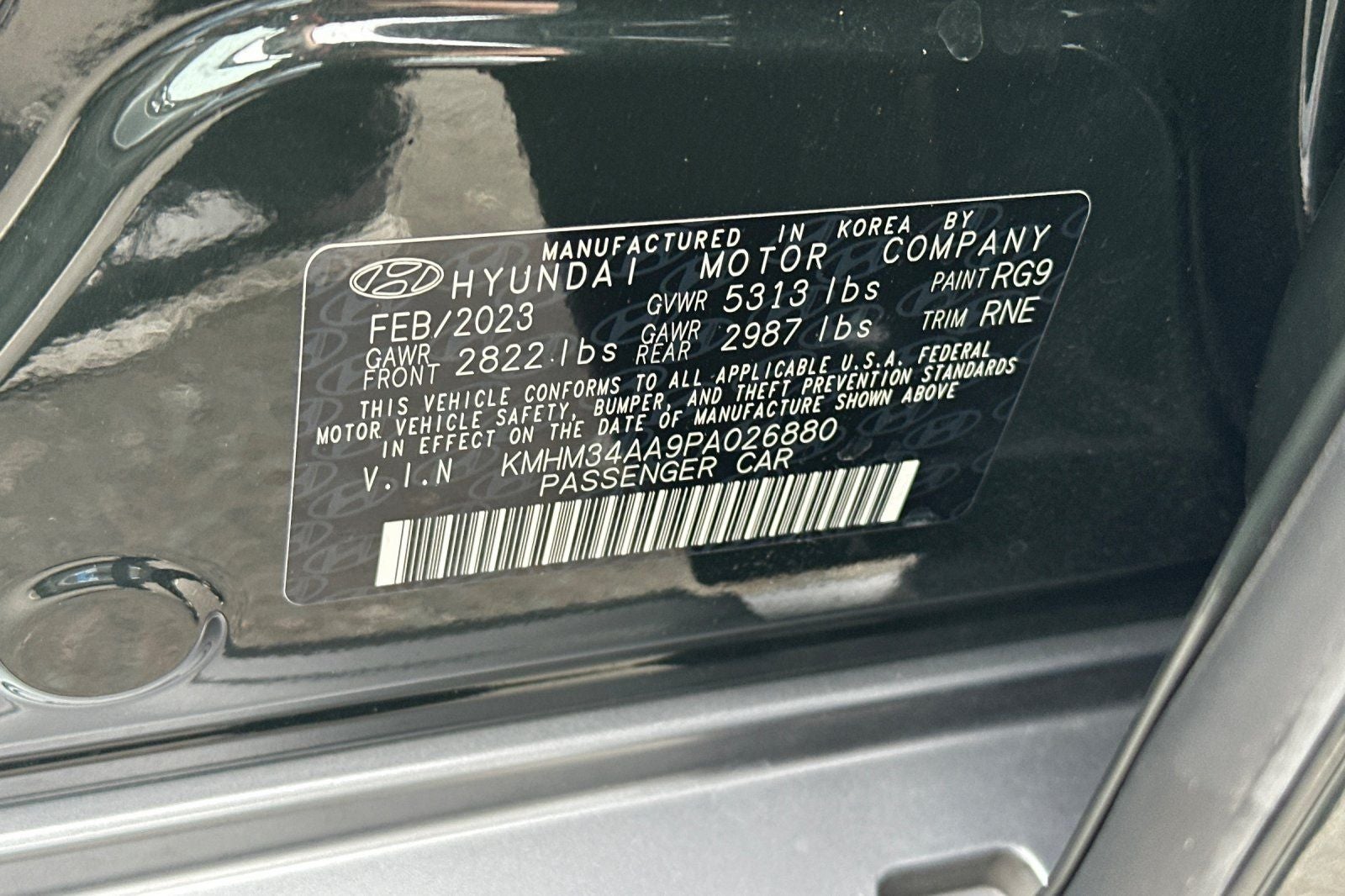2023 Hyundai IONIQ 6 SEL