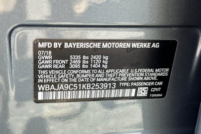 2019 BMW 5 Series 530e iPerformance