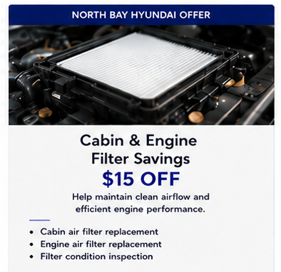 Cabin & Engine Air Filter – $15 OFF